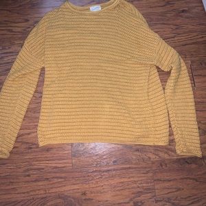 universal thread sweater | mustard